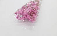 Fresh Flower Salad OPP Packaging Bag Biodegradable Printed Self Adhesive