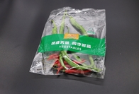 Food Grade Organic Fruit And Vegetable Packaging Bag Pe Flat Mouth Packaging Bag Perforated