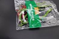 Food Grade Organic Fruit And Vegetable Packaging Bag Pe Flat Mouth Packaging Bag Perforated