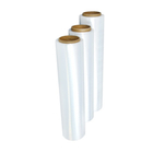 Wrapping PE Stretch Film Plastic Packaging Roll LLDPE Customized Moisture Proof