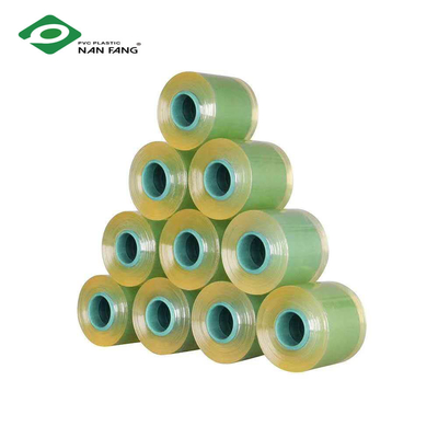 Static 50mm Width PVC Film Wrapper 0.06mm Thickness OD 65mm Stretch Film For Packaging