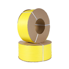 Yellow Polypropylene Plastic Strapping 5mm Width Packing Strip 1.2mm Thickness