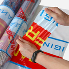 Normal Clear Packaging PVC Printed Film Roll LEPD For Mattress