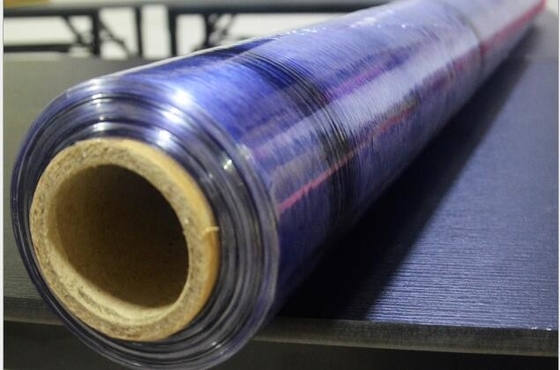 245cm Width Stretch Film Packaging PVC Film 0.05mm Thickness 60KG Transparent