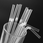 Paper Wrap Non Plastic Drinking Straws / Biodegradable PLA Straws Customized
