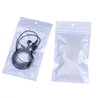 Retail Clear Poly Packaging Bag Self Seal Hang Hole Ziplock Bags