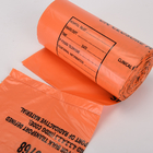 Flat Type Biohazard Waste Disposal Bags LDPE Plastic Medical Autoclave Bags
