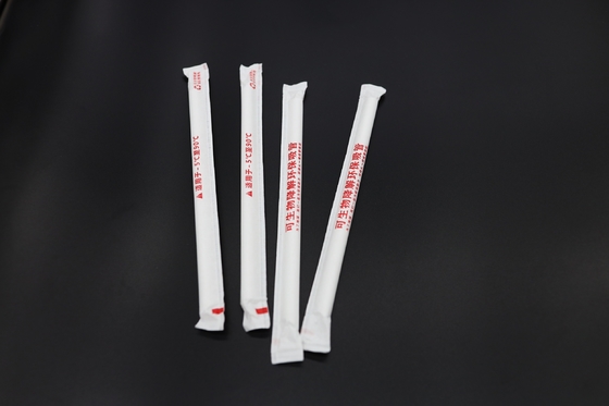 Custom PLA Material Biodegradable Drinking Straw Eco Friendly