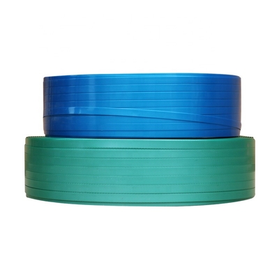 Green PET Packing Strap 19mm Width Plastic Strap Band 20kg 0.5mm Thickness For brick