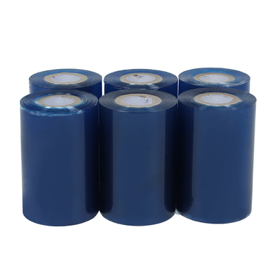 Customized Cling Plastic Protective Film PVC Blue 35mm Width Electrostatic 0.1mm Thickness