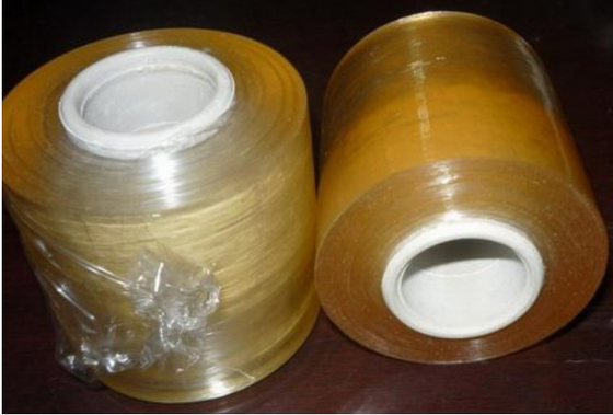 Electrostatic Mini Stretch Wrap PVC OD 65mm Cling Film Roll For Wire Cable
