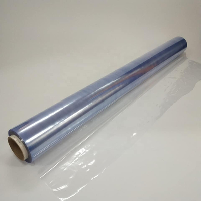 PVC Transparent Color Film 100cm Width 28PHR 28kg Stretch Wrap Roll For Packing