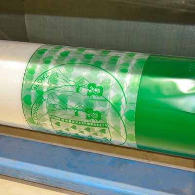 Eco Friendly Printed Plastic Film Wrap PVC 10cm Width LEPD 250um Thickness