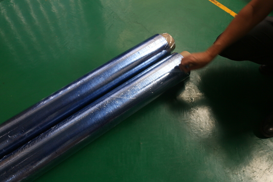 1.37m 30m PVC Film Roll For Wrapping Soft 50cm Width Blue Normal Clear