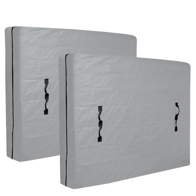 2 Mil Double Mattress Storage Bag LDPE Plastic Cover Transparent
