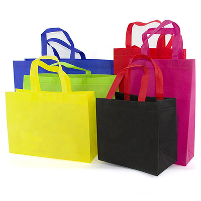 D W U Cut PP Non Woven Bag Reusable Customized For Shopping Packing