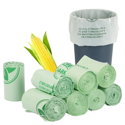 Compostable Biodegradable Plastic Garbage Bags Eco Friendly Cornstarch