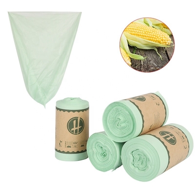 Compostable Biodegradable Plastic Garbage Bags Eco Friendly Cornstarch
