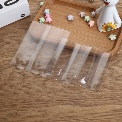 Heat Seal Clear Biscuit Cellophane Bags Plastic Disposable For Baking